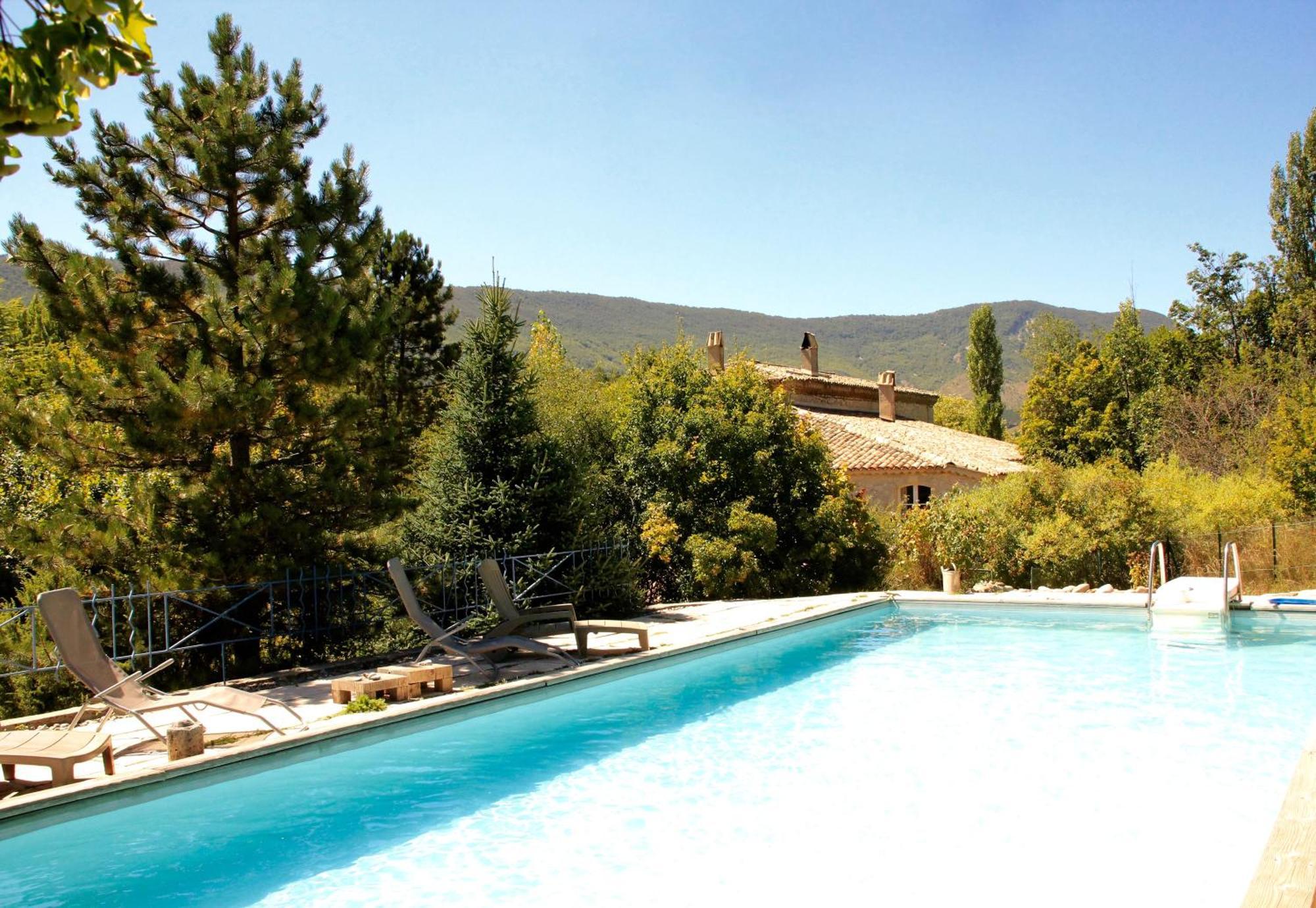 Le Moulin De La Viorne, Gite Avec Piscine Au Coeur De La Nature En Haute-Provence Les Omergues Exterior foto